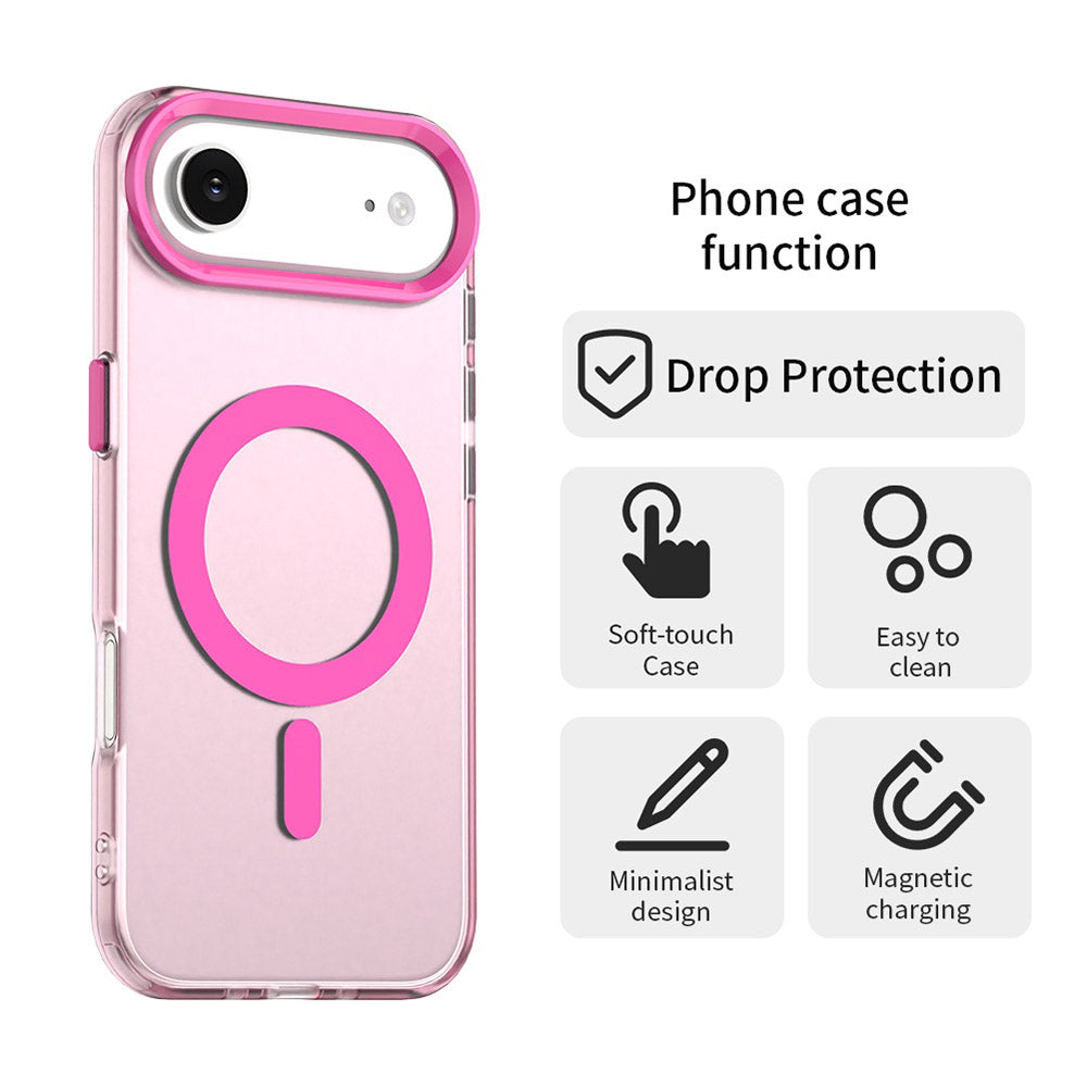 MagSafe-kotelo Apple iPhone 17 Airille, Techsuit, CandyCase, Pinkki