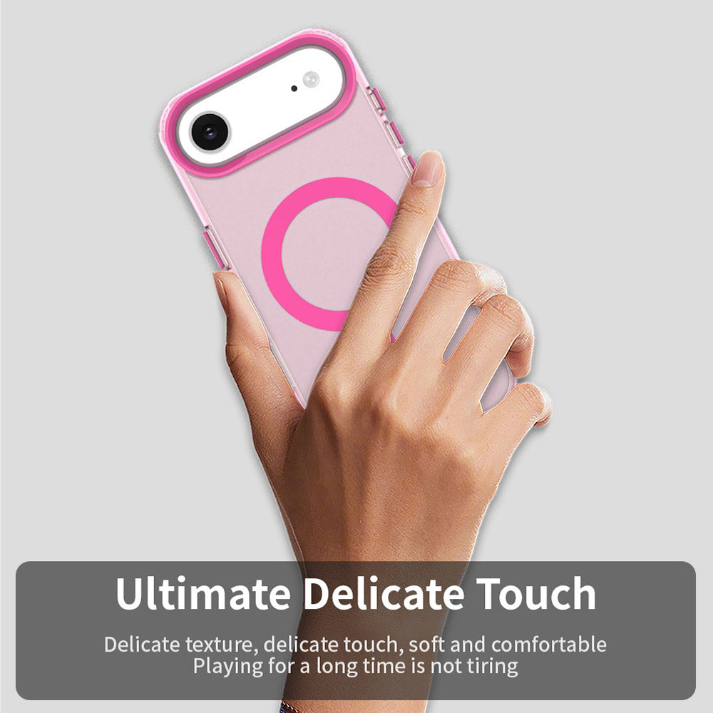 MagSafe-kotelo Apple iPhone 17 Airille, Techsuit, CandyCase, Pinkki