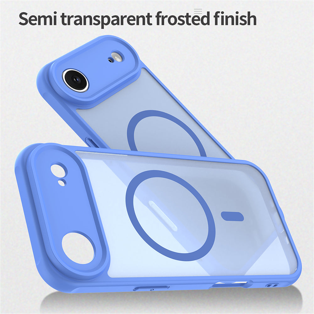 MagSafe-kotelo Apple iPhone 17 Airille, Techsuit, HaloFrost II, Sininen