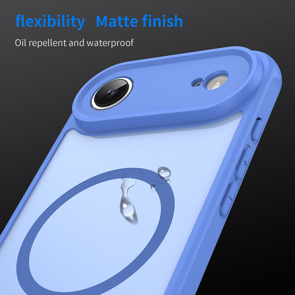 MagSafe-kotelo Apple iPhone 17 Airille, Techsuit, HaloFrost II, Sininen