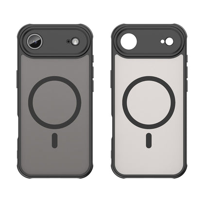 MagSafe-kotelo Apple iPhone 17 Airille, Techsuit, HaloFrost II, Musta