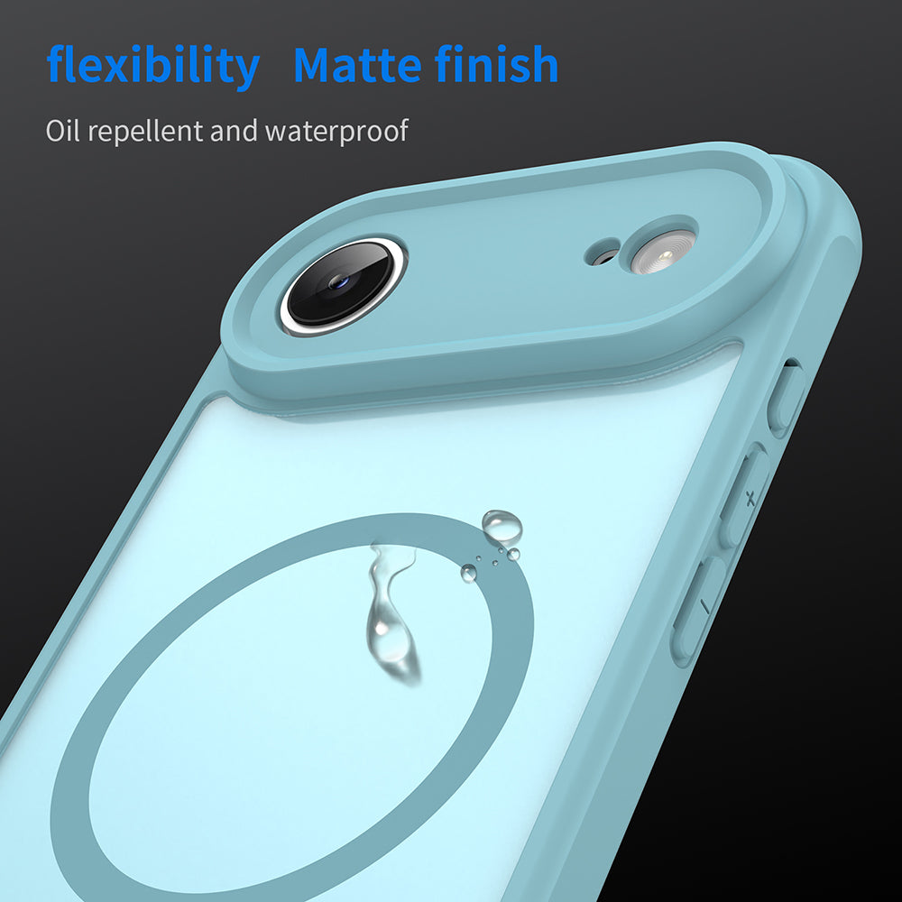 MagSafe-kotelo Apple iPhone 17 Airille, Techsuit, HaloFrost II, Vaaleanvihreä