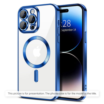 MagSafe-kotelo Apple iPhone 17 Airille, Techsuit, Luxury Crystal, Sininen