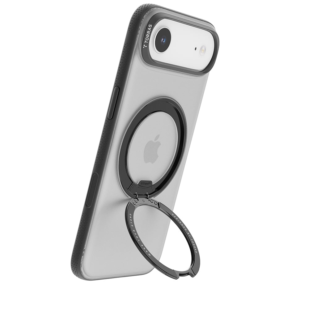 MagSafe-kotelo Apple iPhone 17 Airille, Torras, Ostand R Fitness, Musta