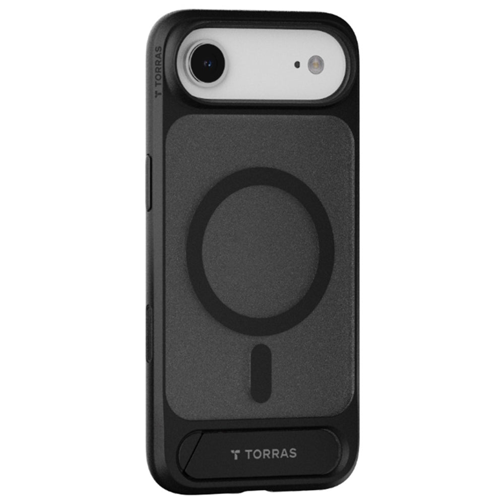 MagSafe-kotelo Apple iPhone 17 Airille, Torras, Pstand, Musta