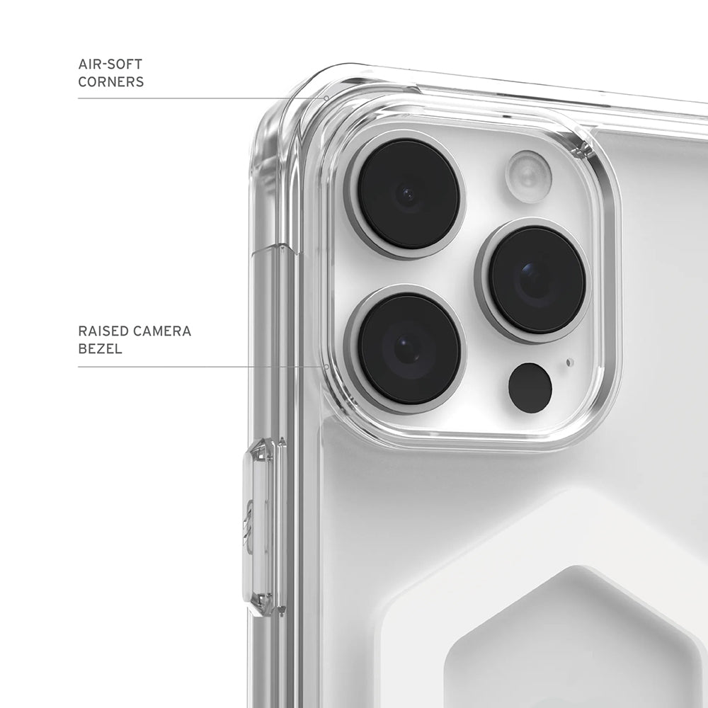 MagSafe-kotelo Apple iPhone 17 Airille, Urban Armor Gear, Plyo, Valkoinen