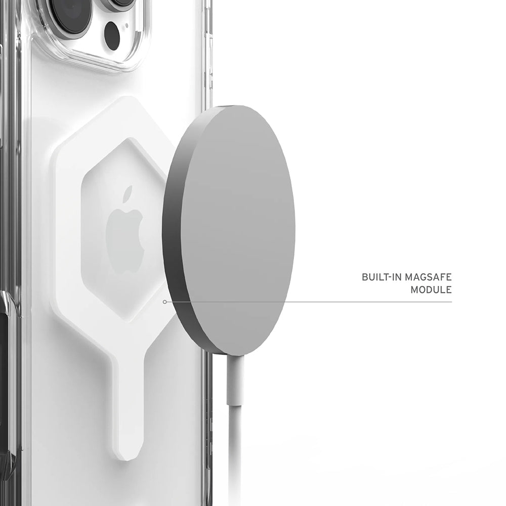 MagSafe-kotelo Apple iPhone 17 Airille, Urban Armor Gear, Plyo, Valkoinen