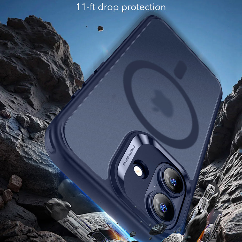 MagSafe-kotelo Apple iPhone 17:lle, ESR, Classic Hybrid, Satinoitu Sininen