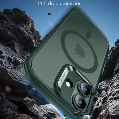 MagSafe-kotelo Apple iPhone 17:lle, ESR, Classic Hybrid, Satinoitu Vihreä