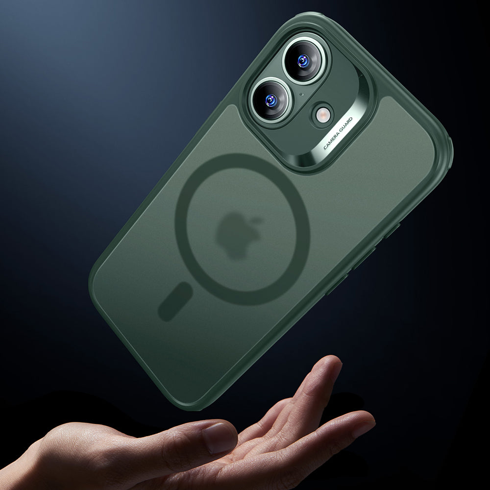 MagSafe-kotelo Apple iPhone 17:lle, ESR, Classic Hybrid, Satinoitu Vihreä
