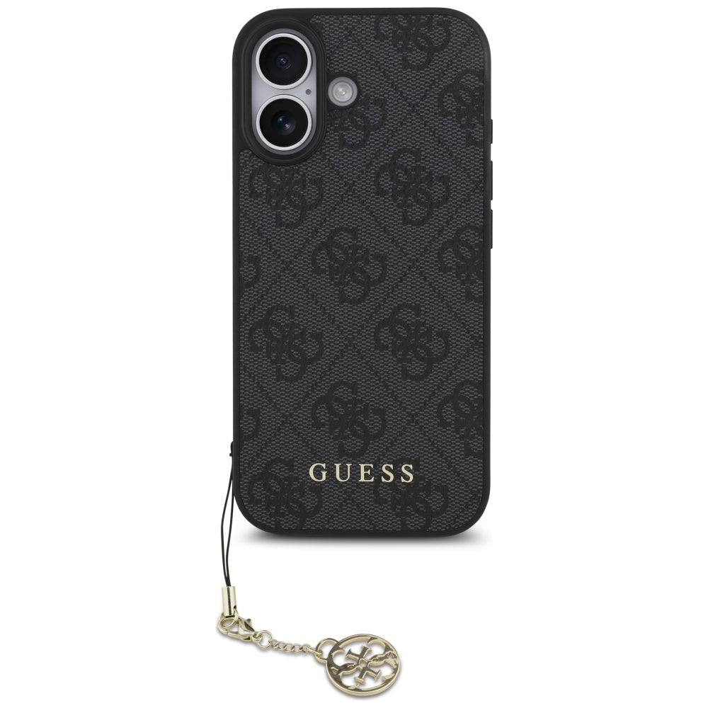 MagSafe-kotelo Apple iPhone 17:lle, Guess, 4G Charm Cradle, Musta
