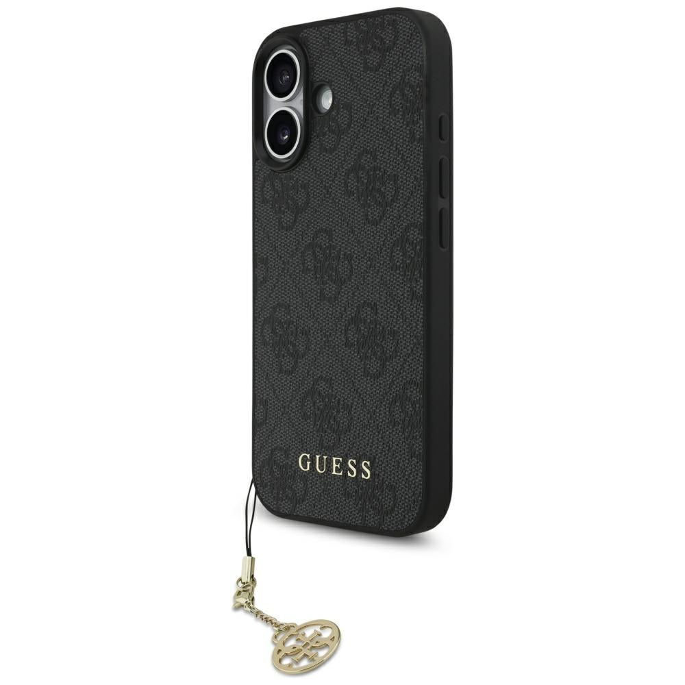 MagSafe-kotelo Apple iPhone 17:lle, Guess, 4G Charm Cradle, Musta