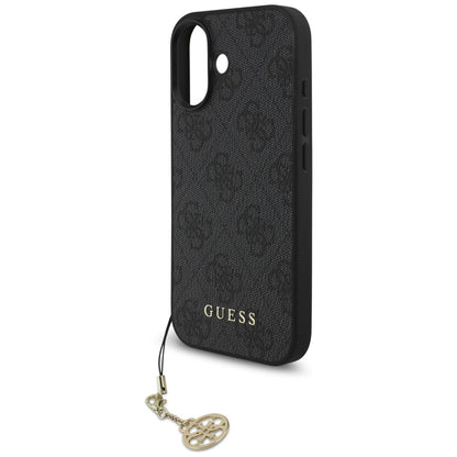 MagSafe-kotelo Apple iPhone 17:lle, Guess, 4G Charm Cradle, Musta