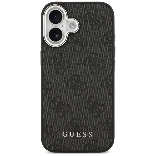 MagSafe-kotelo Apple iPhone 17:lle, Guess, 4G Classic Logo, Musta