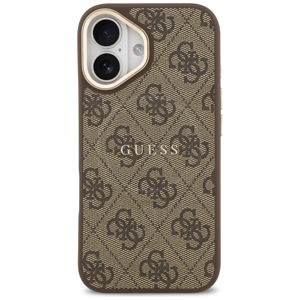 MagSafe-kotelo Apple iPhone 17:lle, Guess, 4G Classic, Ruskea