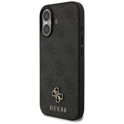 MagSafe-kotelo Apple iPhone 17:lle, Guess, 4G Small and Classic Logo, Musta