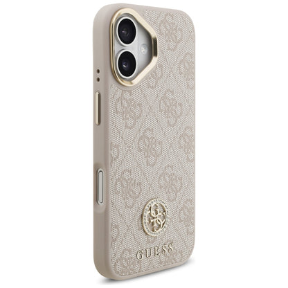 MagSafe-kotelo Apple iPhone 17:lle, Guess, 4G Strass -logo, Pinkki