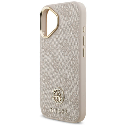 MagSafe-kotelo Apple iPhone 17:lle, Guess, 4G Strass -logo, Pinkki