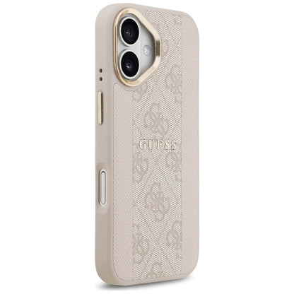 MagSafe-kotelo Apple iPhone 17:lle, Guess, 4G Stripe, Pinkki
