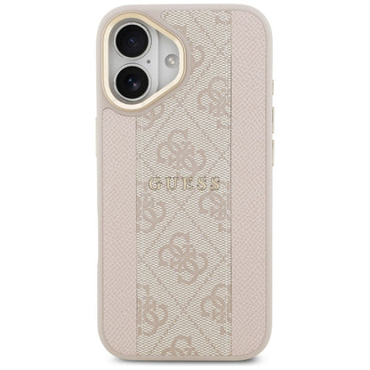 MagSafe-kotelo Apple iPhone 17:lle, Guess, 4G Stripe, Pinkki