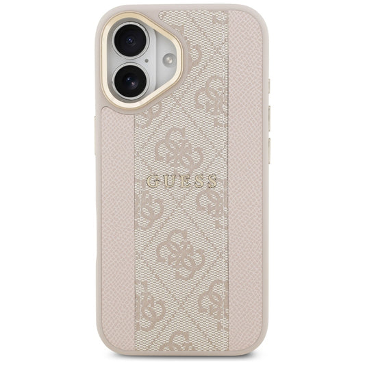 MagSafe-kotelo Apple iPhone 17:lle, Guess, 4G Stripe, Pinkki