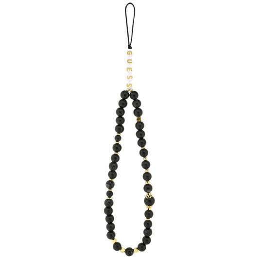 MagSafe-kotelo Apple iPhone 17:lle, Guess, 4G Triangle -logo ja naruremmi, musta