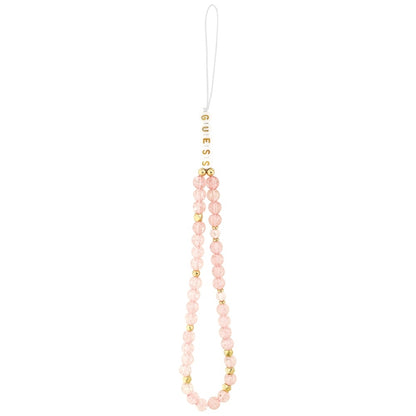 MagSafe-kotelo Apple iPhone 17:lle, Guess, IML Flowers Allover Electroplated with Pearl Strap, Musta