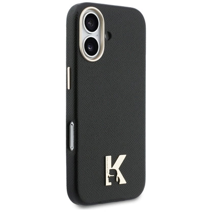 MagSafe-kotelo Apple iPhone 17:lle, Karl Lagerfeld, Karl Head Logo, Musta