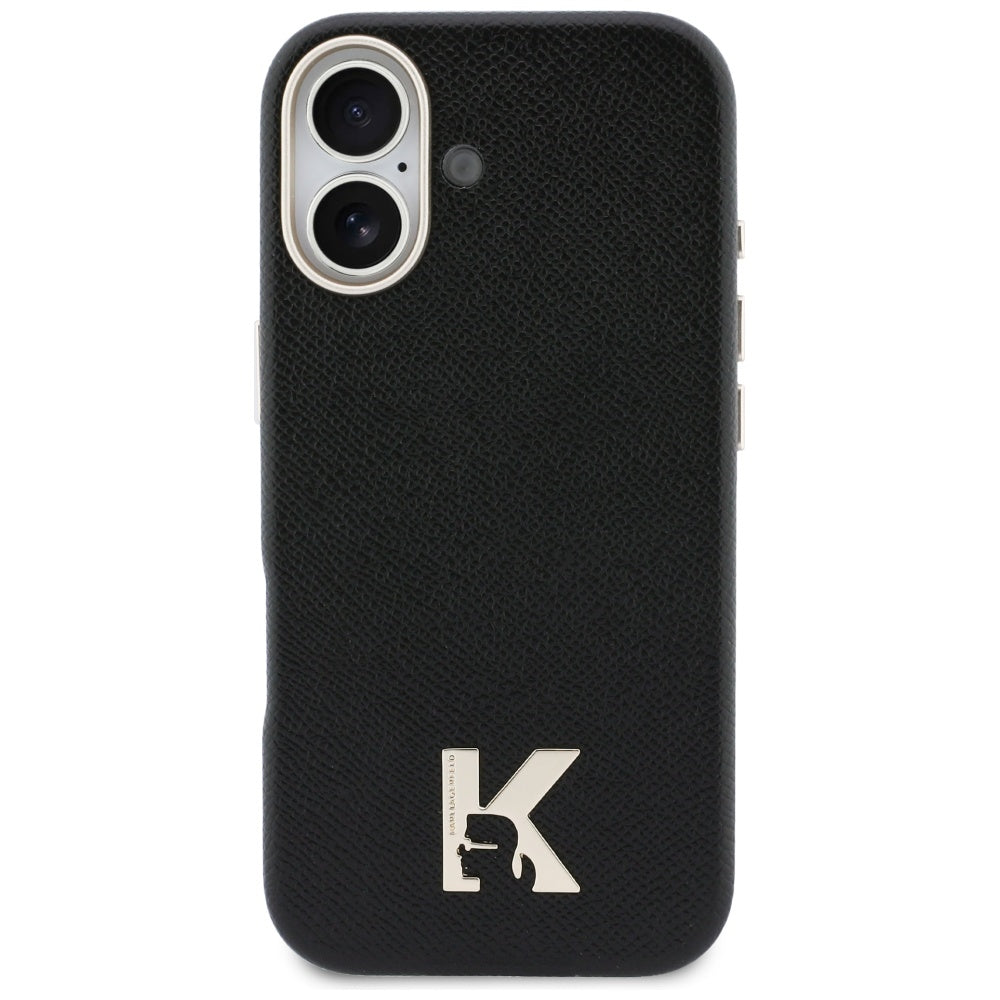 MagSafe-kotelo Apple iPhone 17:lle, Karl Lagerfeld, Karl Head Logo, Musta