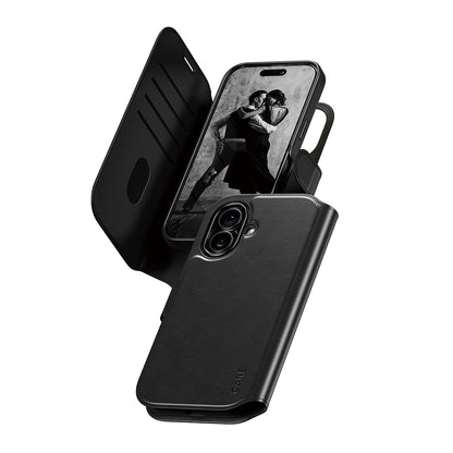 MagSafe-kotelo Apple iPhone 17:lle, PanzerGlass, Care Feature Tango Two-in-One, Musta