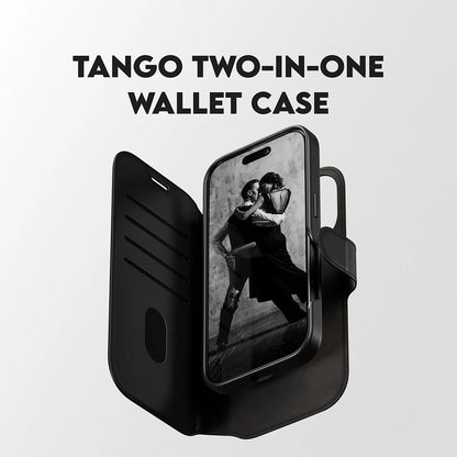 MagSafe-kotelo Apple iPhone 17:lle, PanzerGlass, Care Feature Tango Two-in-One, Musta