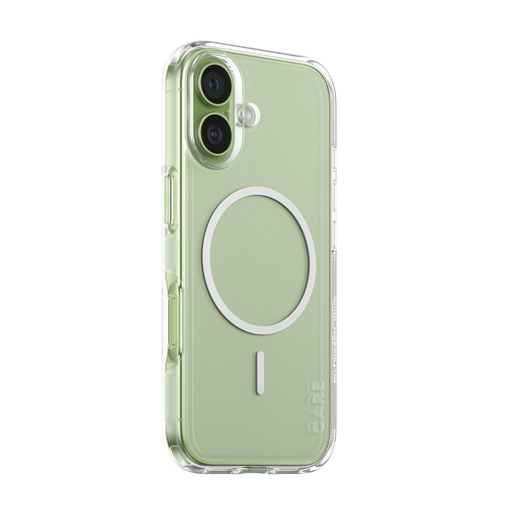 MagSafe-kotelo Apple iPhone 17:lle, PanzerGlass, Care Urban Explorer, Valkoinen Läpinäkyvä