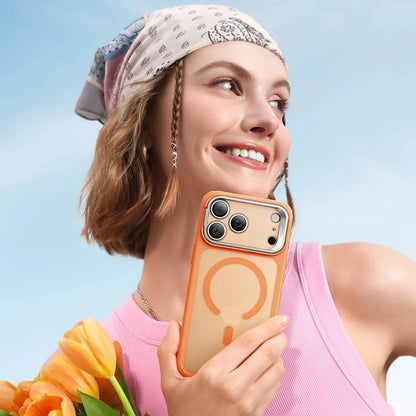 MagSafe-kotelo Apple iPhone 17 Prolle, ESR, Classic Hybrid Kickstand Slide, Satinoitu Oranssi