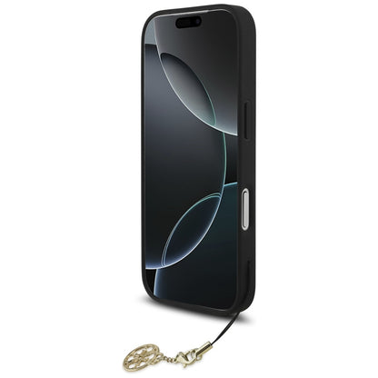 MagSafe-kotelo Apple iPhone 17 Prolle, Guess, 4G Charm Cradle, Musta