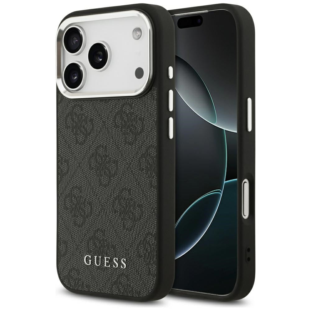 MagSafe-kotelo Apple iPhone 17 Prolle, Guess, 4G Classic Logo, Musta