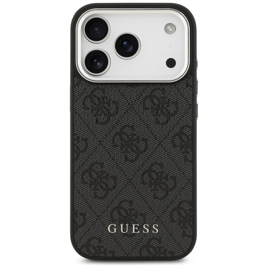 MagSafe-kotelo Apple iPhone 17 Prolle, Guess, 4G Classic Logo, Musta