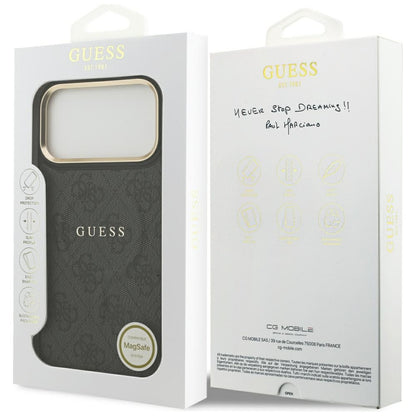 MagSafe-kotelo Apple iPhone 17 Prolle, Guess, 4G Classic, Musta