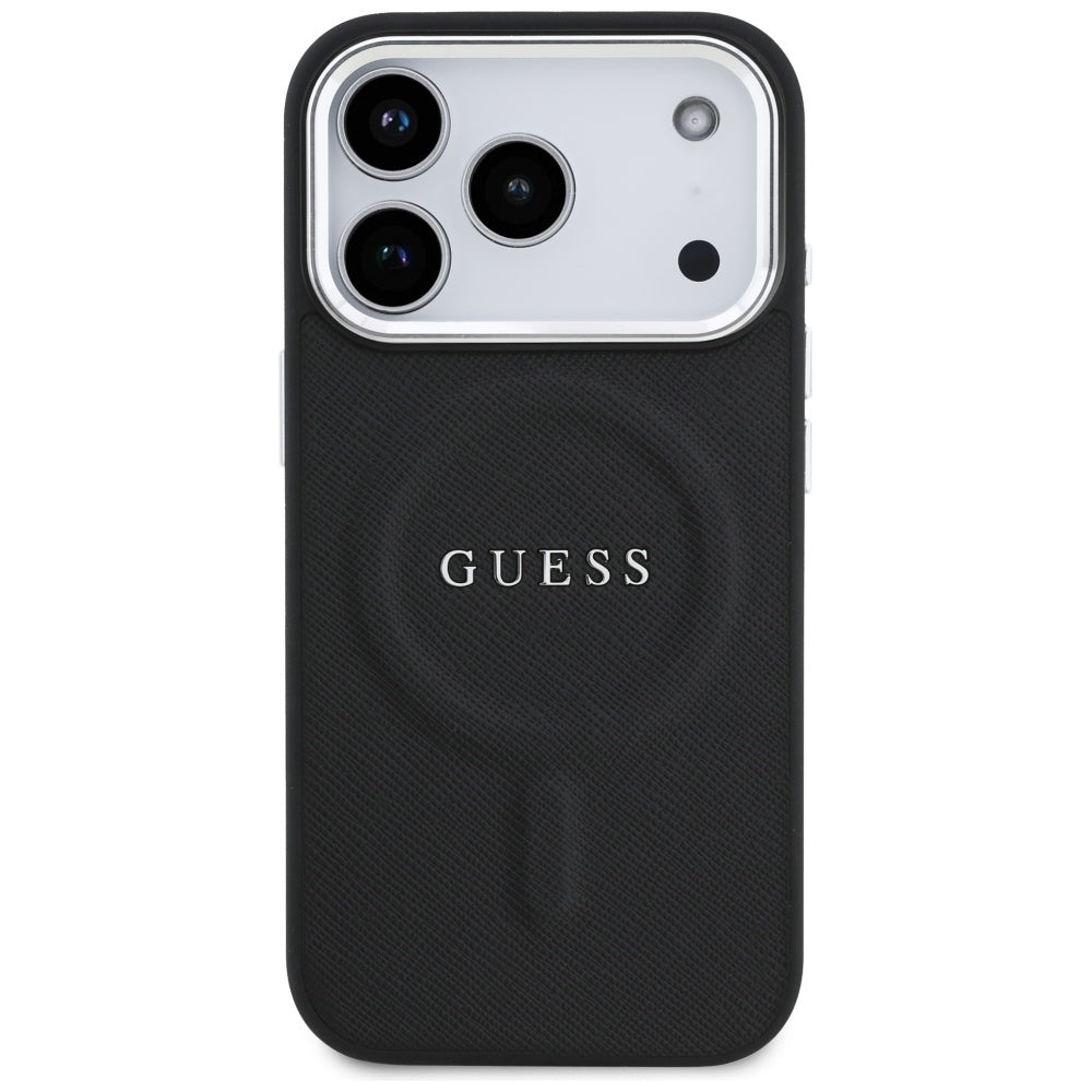 MagSafe-kotelo Apple iPhone 17 Prolle, Guess, Classic Logo, Musta