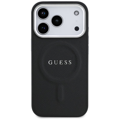 MagSafe-kotelo Apple iPhone 17 Prolle, Guess, Classic Logo, Musta