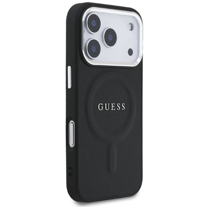 MagSafe-kotelo Apple iPhone 17 Prolle, Guess, Classic Logo, Musta