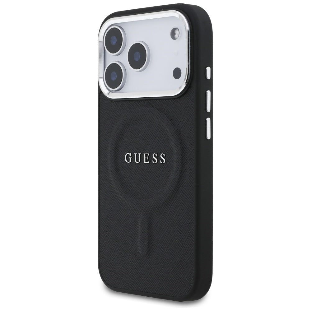 MagSafe-kotelo Apple iPhone 17 Prolle, Guess, Classic Logo, Musta