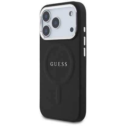 MagSafe-kotelo Apple iPhone 17 Prolle, Guess, Classic Logo, Musta