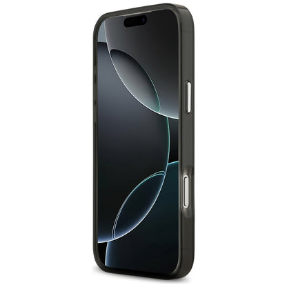 MagSafe-kotelo Apple iPhone 17 Prolle, Karl Lagerfeld, IML Aquarelle Logo Karl & Choupette, Musta