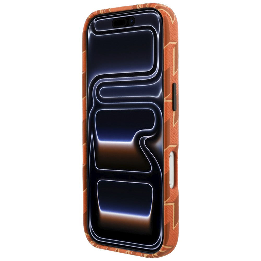 MagSafe-kotelo Apple iPhone 17 Prolle, Karl Lagerfeld, KL Monogram -logo, Oranssi