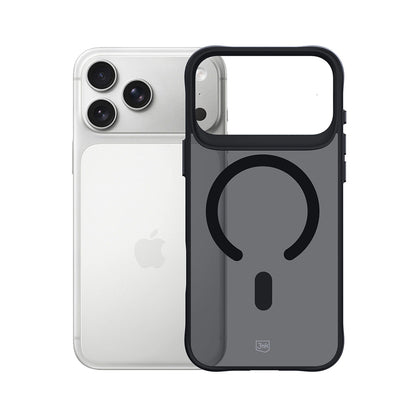 MagSafe-kotelo Apple iPhone 17 Pro Maxille, 3MK, Smoke MagCase, Musta