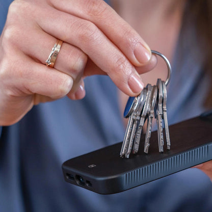 MagSafe-kotelo Apple iPhone 17 Pro Maxille, 3MK, Smoke MagCase, Musta