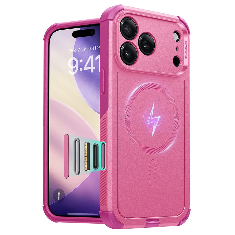 MagSafe-kotelo Apple iPhone 17 Pro Maxille, ESR, Cyber, Pinkki
