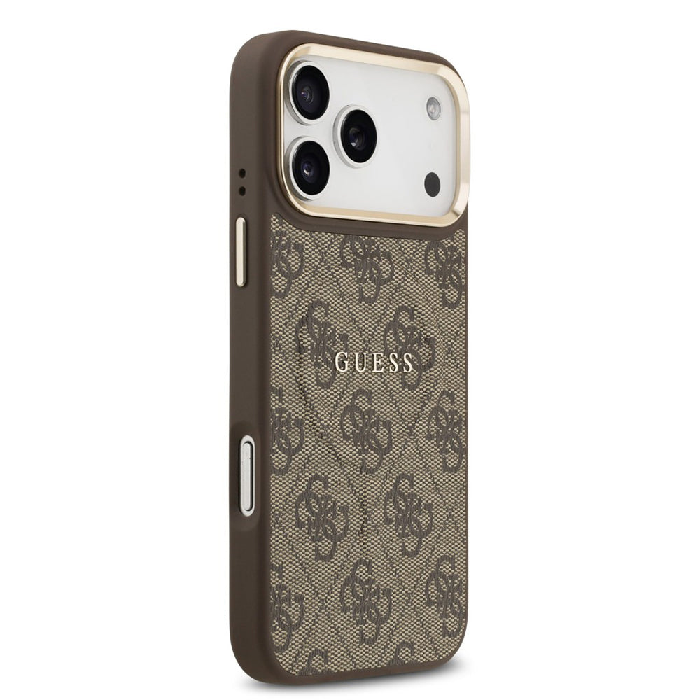 MagSafe-kotelo Apple iPhone 17 Pro Maxille, Guess, 4G Classic, Ruskea