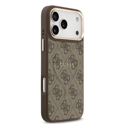 MagSafe-kotelo Apple iPhone 17 Pro Maxille, Guess, 4G Classic, Ruskea