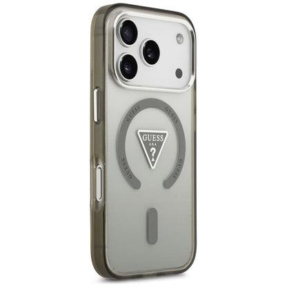 MagSafe-kotelo Apple iPhone 17 Pro Maxille, Guess, IML Gradient Triangle Logo, Khaki